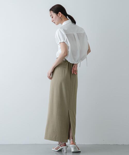 日本代購｜SENSE OF PLACE by URBAN RESEARCH SENSE OF PLACE by URBAN RESEARCH ブラウス シャツ 「イージーケア」クロップドギャザーシャツ レディース｜ZOZOTOWN