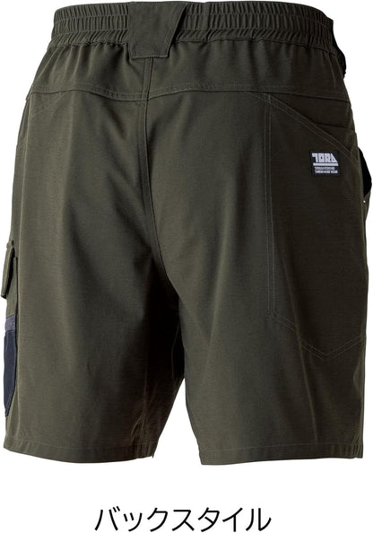 日本代購｜寅壱 作業服 - 9278-241 卡其色半長褲 S-5L 春夏｜Amazon JP