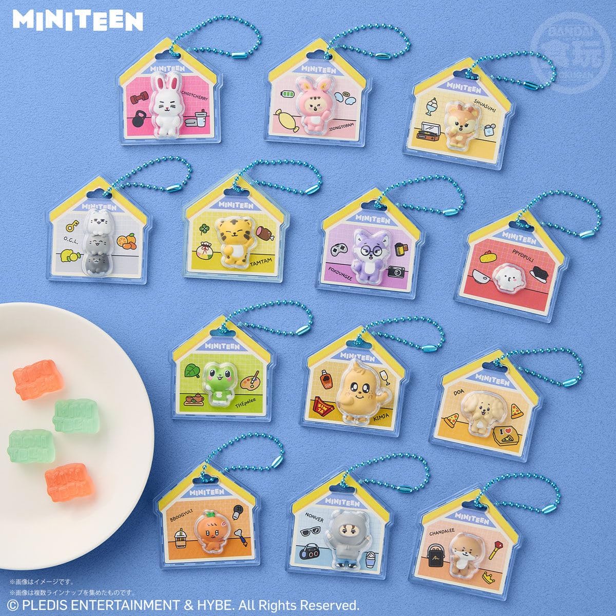 日本代購｜MINITEEN 食玩 - 包裝魅力與軟糖 12個盒裝｜Amazon JP