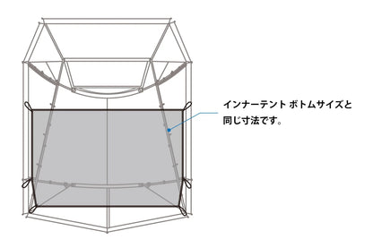 日本代購｜東京工藝 露營地墊 - テンビ露營地墊｜TOKYO CRAFTS