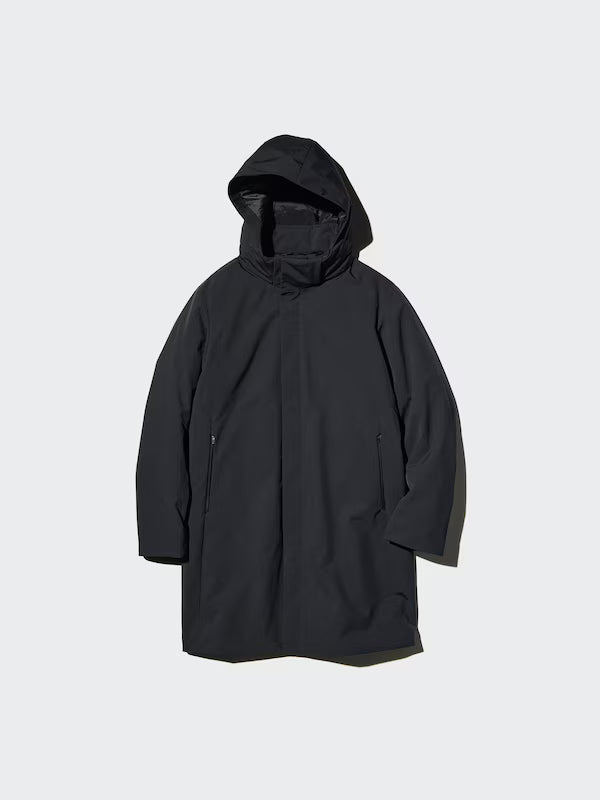 日本代購｜UNIQLO 外套 - ハイブリッドダウン外套【09 黑色 / XL】｜UNIQLO