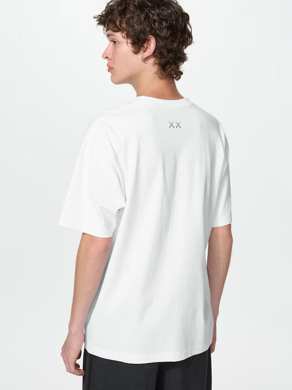 日本代購｜UNIQLO T恤 - カウズ UT/放鬆版型 T恤【00 WHITE / L】｜UNIQLO