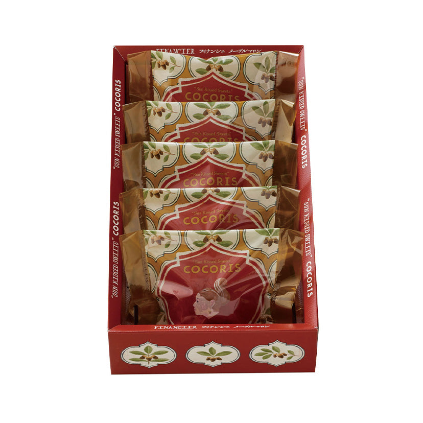 Cocoris 極品楓糖栗子法式小蛋糕 5個入