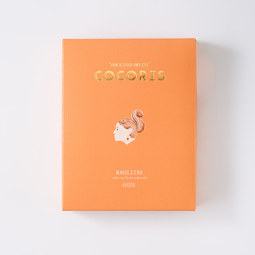 Cocoris 檸檬橙香瑪德琳 6個入
