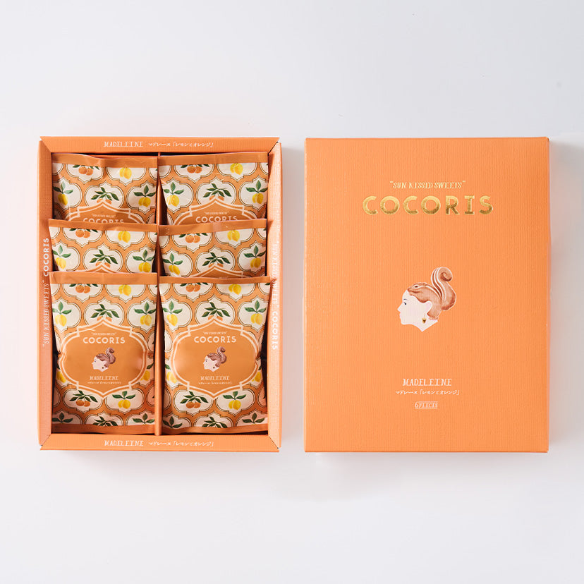 Cocoris 檸檬橙香瑪德琳 6個入