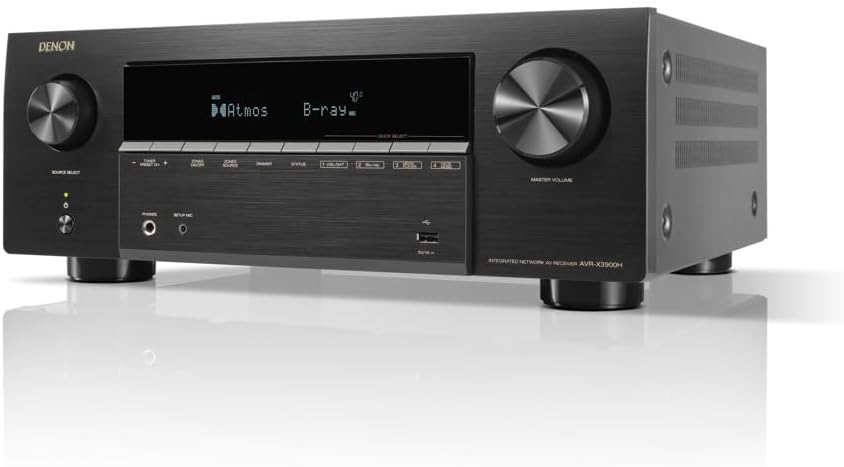 日本代購｜Denon AV接收器 - AVR-X3900H 9.4ch AV接收器 8K Ultra HD｜Amazon JP