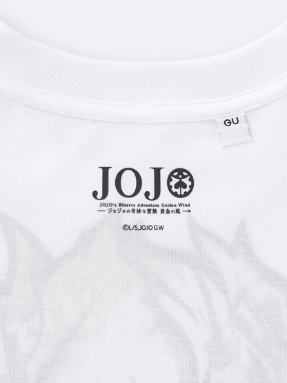 日本代購｜GU グラフィックT ジョジョの奇妙な冒険 5【WHITE / S】｜GU