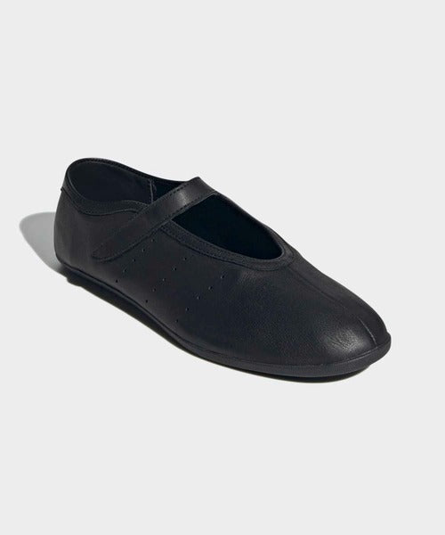 日本代購｜阿迪達斯 鞋子 - STAN SMITH LO BALLET 黑色平底鞋 22.5cm｜ZOZOTOWN