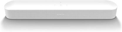 日本代購｜Sonos 【支持Dolby Atmos的条形音箱和迷你低音炮套装】Sonos 声吧 Beam（光束）白色 + 低音炮 Sub Mini（Sub Mini）白色｜Amazon JP