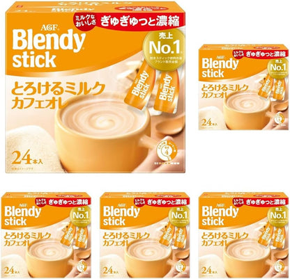日本代購｜AGF 咖啡 - ブレンディ スティック とろけるミルクカフェオレ 27個｜Amazon JP
