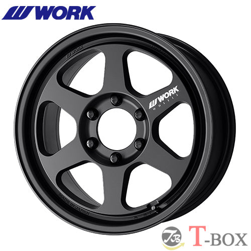 日本代購｜WORK (単品1本価格) 16インチ 6.0J 5/139.7 WORK MEISTER L1 1PIECE SUV ワーク マイスター エルワン ワンピース  (MBL) マットブラック｜WORK