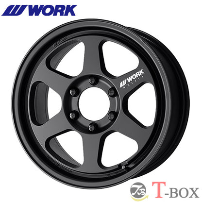日本代購｜WORK (単品1本価格) 16インチ 6.0J 5/139.7 WORK MEISTER L1 1PIECE SUV ワーク マイスター エルワン ワンピース  (MBL) マットブラック｜WORK