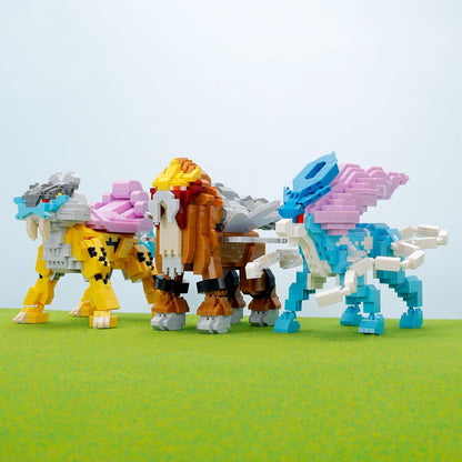 日本代購｜nanoblock 炎帝 模型 - 豪華版模型｜Amazon JP