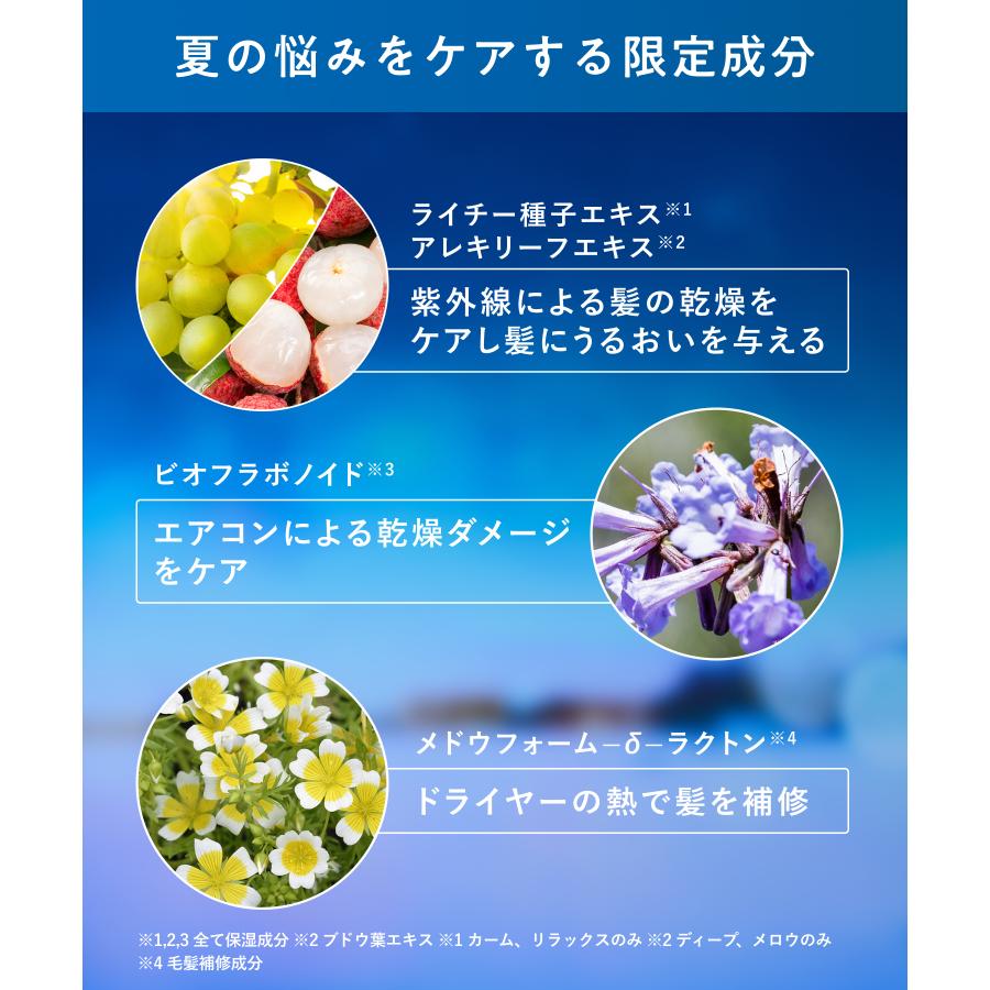 日本代購｜YOLU 護髮產品 - 夏限定 YOLU サマートリーツ 3點護髮組合｜YOLU
