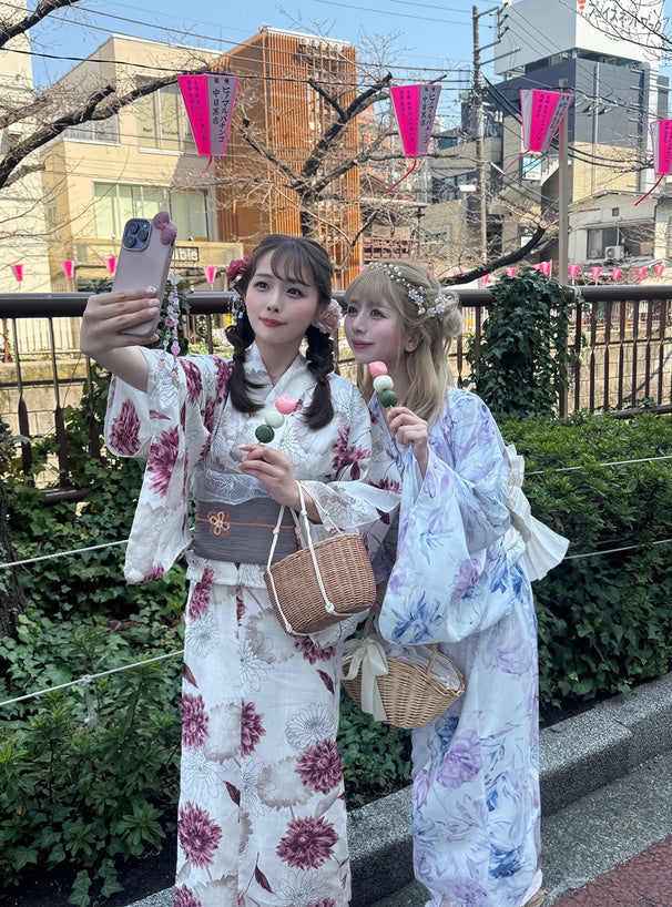日本代購｜GRL 飾品 - 花朵造型珍珠飾帶｜GRL