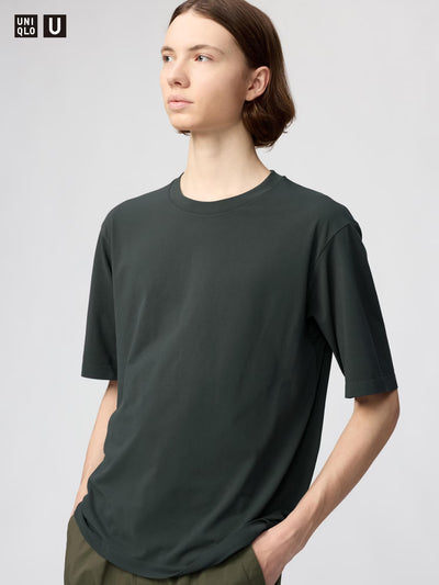 日本代購｜UNIQLO ドライEXクルーネックTシャツ【00 WHITE / M】｜UNIQLO