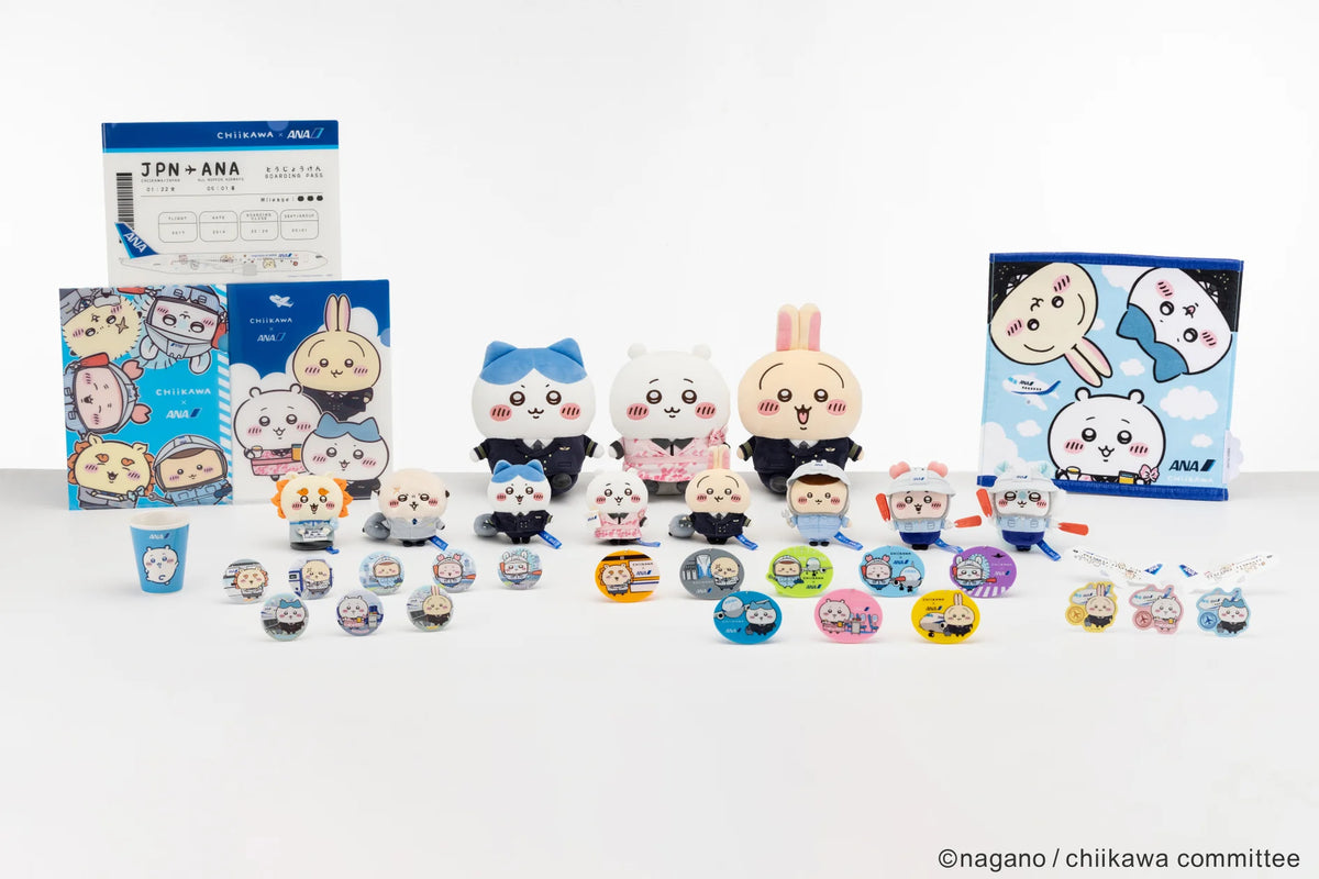 日本代購｜『ちいかわ×ANA』 オリジナルグッズ第一弾が登場！ANA制服姿の限定デザインで、10月23日（金）より順次、販売を開始｜Prtimes