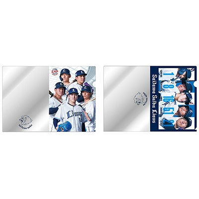 日本代購｜西武獅 栗山、渡部、隅田、武內、西川 文件夾 - 玩家透明文件夾2枚組｜Seibulions