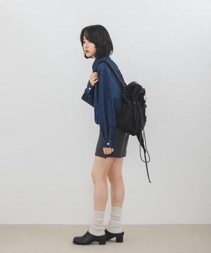 日本代購｜KBF KBF（ケービーエフ） デイバック リュック メッシュポケットリップストップリュック レディース【ブラック / ONE】｜ZOZOTOWN