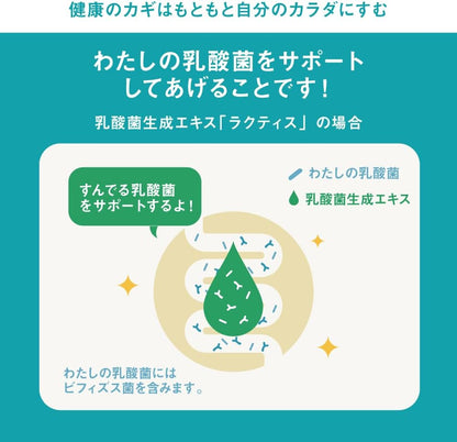 日本代購｜ラクティス 保健食品 - 乳酸菌生成エキス 乳酸菌補充劑｜Amazon JP