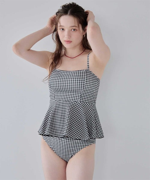 日本代購｜SEA DRESS 比基尼 - 水着 ペプラムフレア比基尼｜ZOZOTOWN
