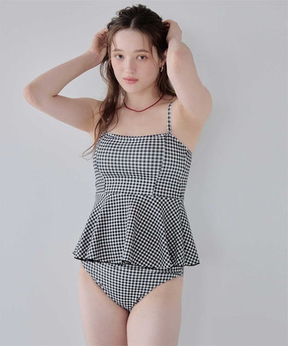 日本代購｜SEA DRESS 比基尼 - 水着 ペプラムフレア比基尼｜ZOZOTOWN
