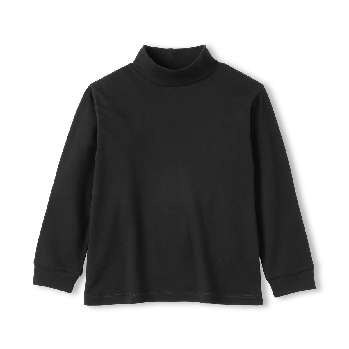 日本代購｜無印良品 キッズ　両面起毛ハイネック長袖Ｔシャツ｜MUJI