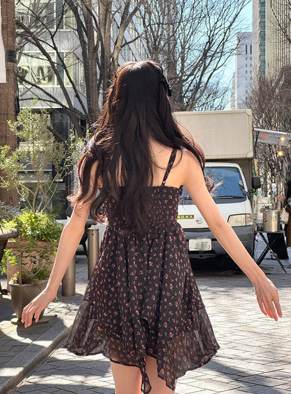 日本代購｜GRL 迷你洋裝 - 花柄迷你洋裝イレヘムキャミソール｜GRL