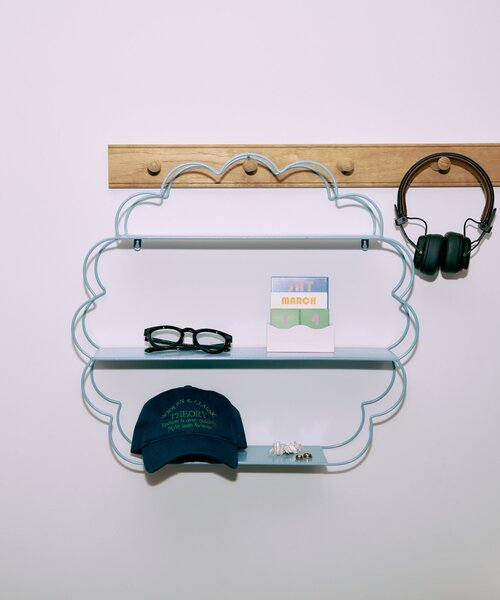 日本代購｜SAHIR SAHIR（サヒール） インテリア 新色追加！「SAHIR サヒール」Wall shelf flower【ブルー系その他 / 0】｜ZOZOTOWN