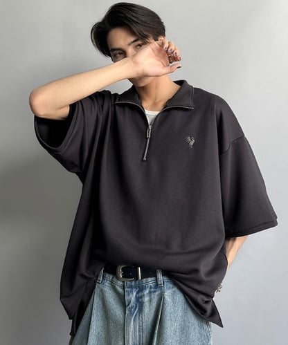 日本代購｜Java T恤 - tシャツ 接觸冷感功能刺繡半袖T恤｜ZOZOTOWN