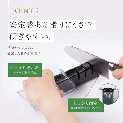 日本代購｜贝印 磨刀石 - 关孙六 金刚石&陶制磨刀石AP-0308｜Amazon JP