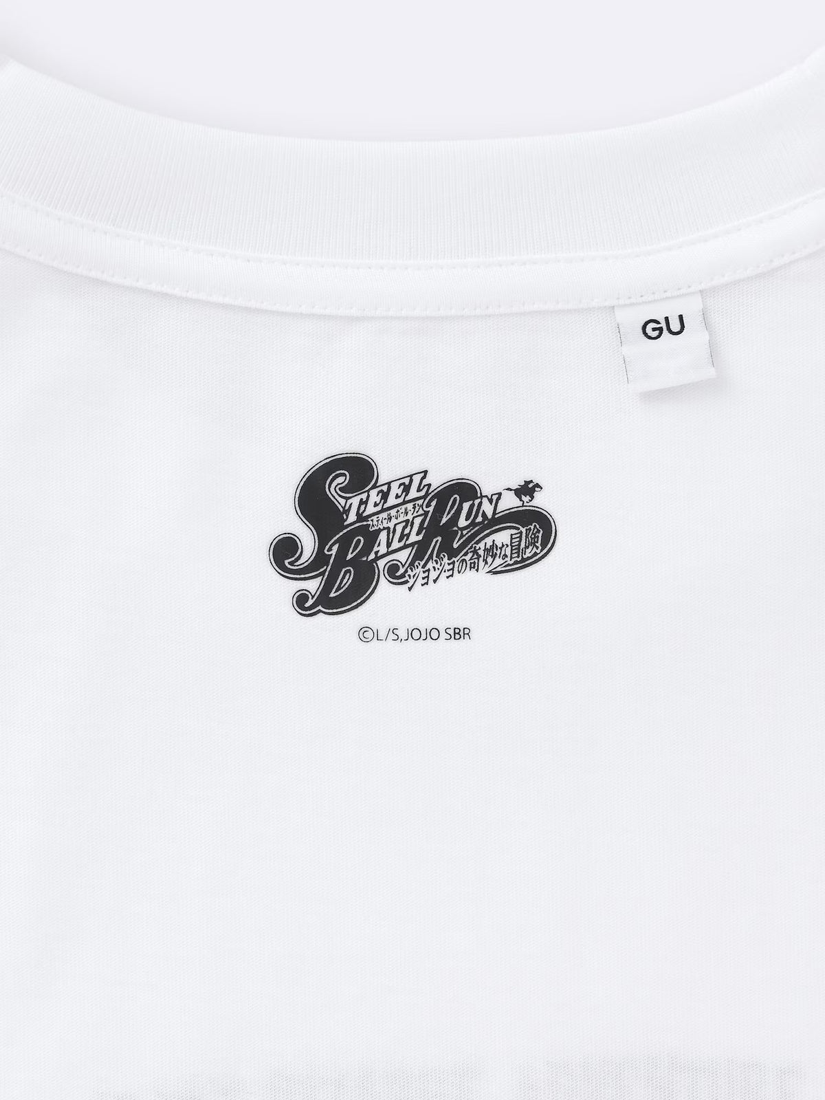 日本代購｜GU グラフィックT ジョジョの奇妙な冒険 7【WHITE / S】｜GU