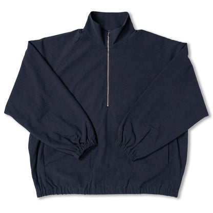 日本代購｜UITU UITU x ColdBeer Store THE OFFING Gabardine Half-Zip Pullover【NAVY / M】｜UITU