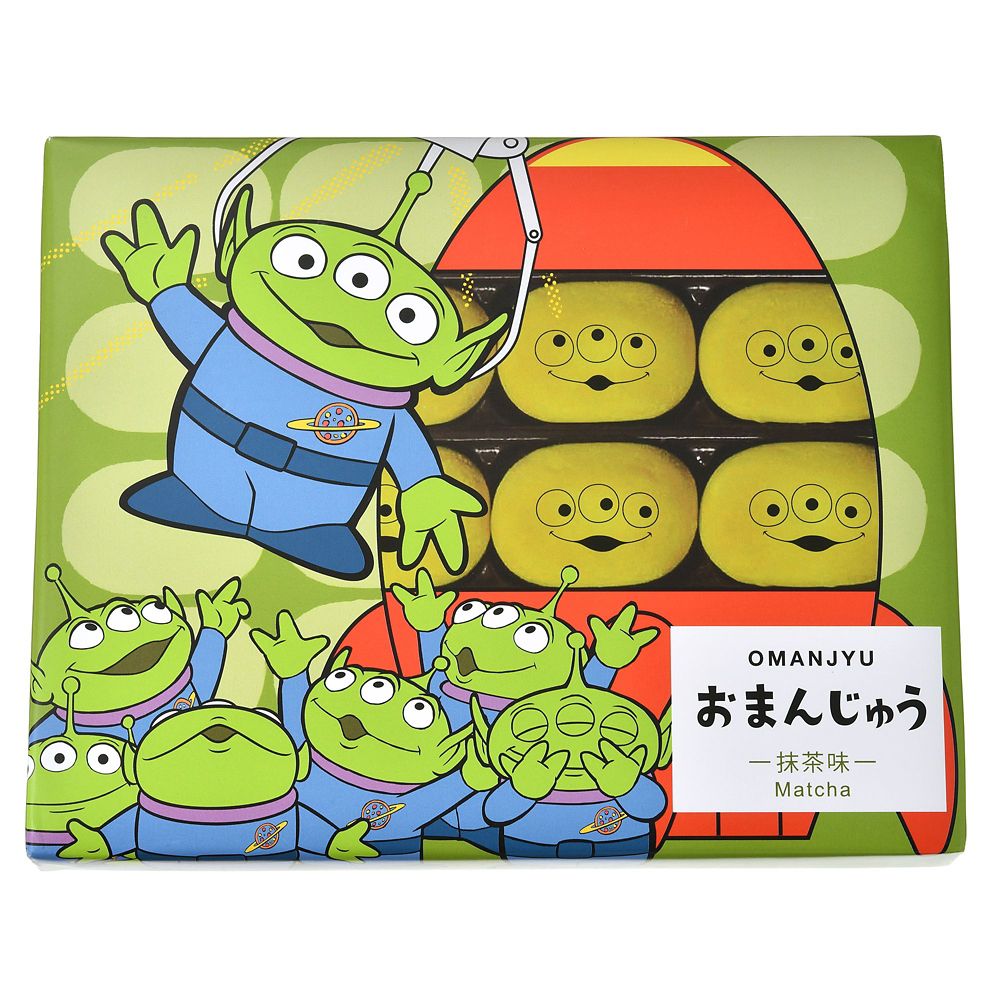 日本代購｜迪士尼 小綠人 點心 - 再入荷 小綠人／外星人 餡餅｜Disney