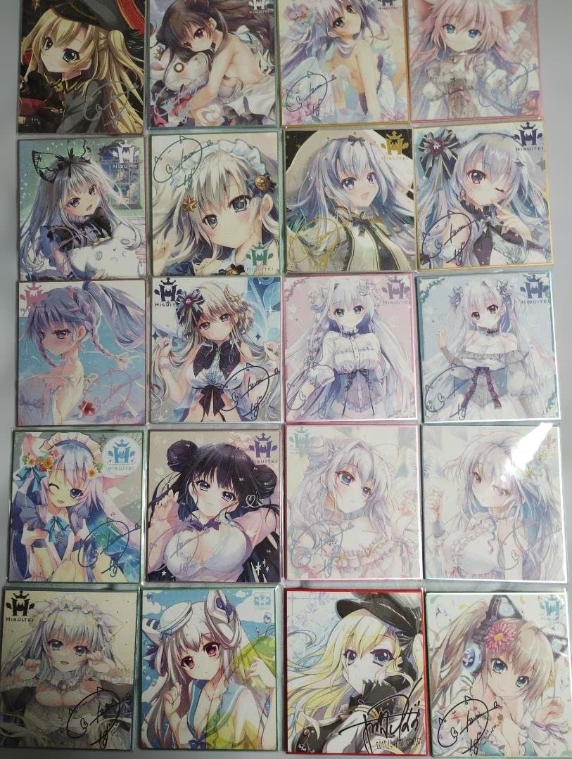 日本代購｜未知 迷你色紙 - 翡翠亭迷你色紙 20種｜Mercari