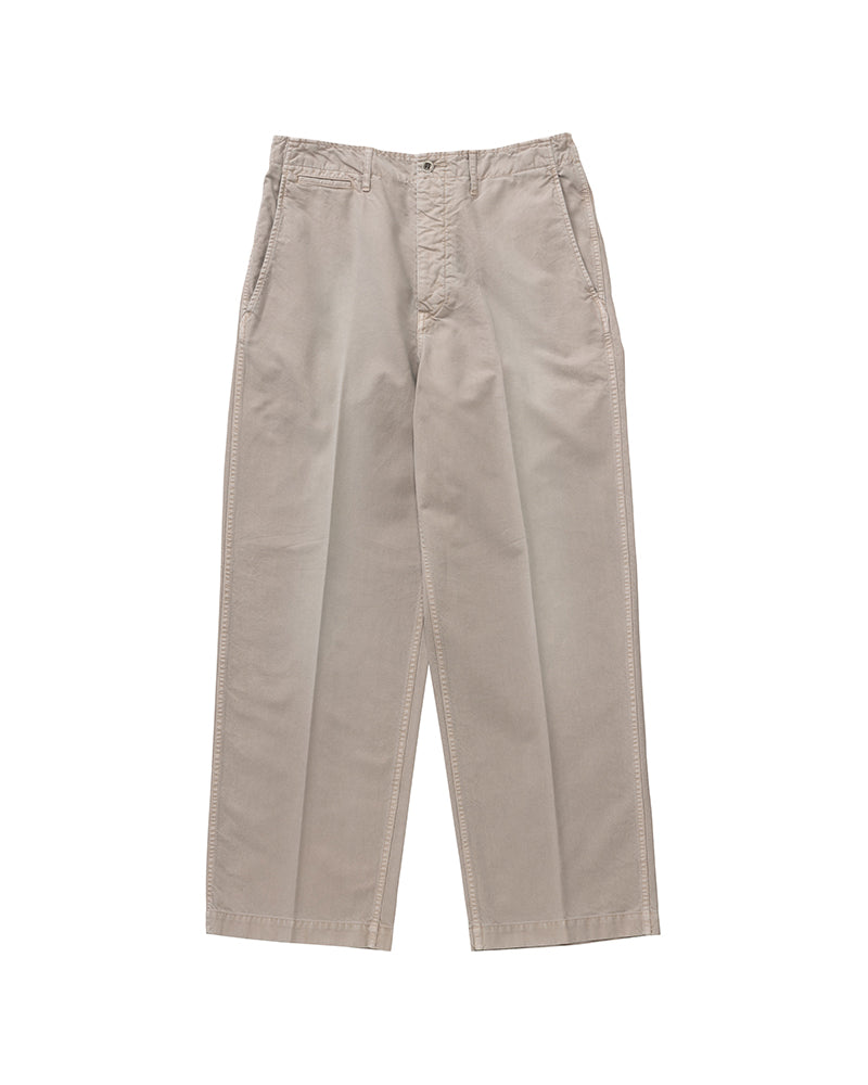 日本代購｜visvim 褲子 - BROADER CHINO DMGD 修身褲【米色 / 2】｜visvim