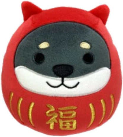 日本代購｜朋友山 柴田桑 抱枕 - 達摩毛氈抱枕 M 紅色｜Amazon JP