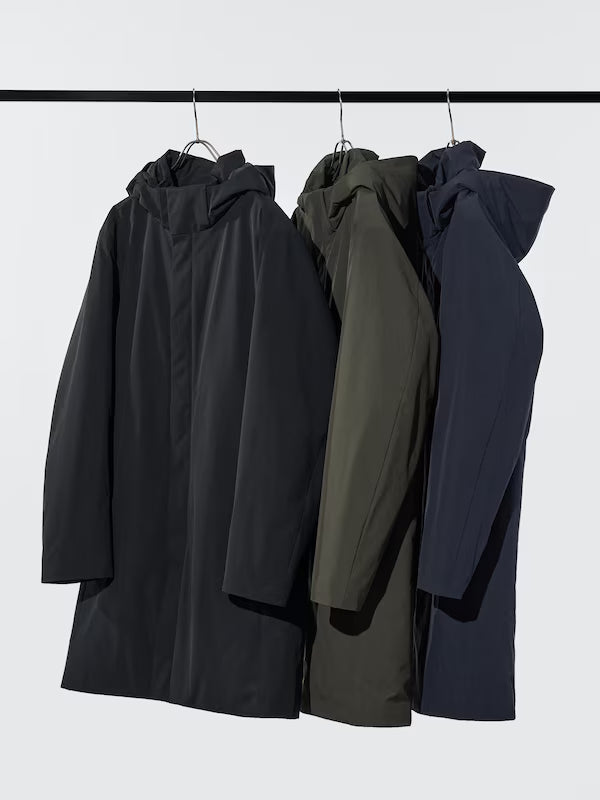 日本代購｜UNIQLO 外套 - ハイブリッドダウン外套【09 黑色 / XL】｜UNIQLO