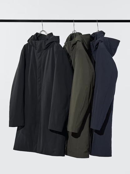 日本代購｜UNIQLO 外套 - ハイブリッドダウン外套【09 黑色 / XL】｜UNIQLO