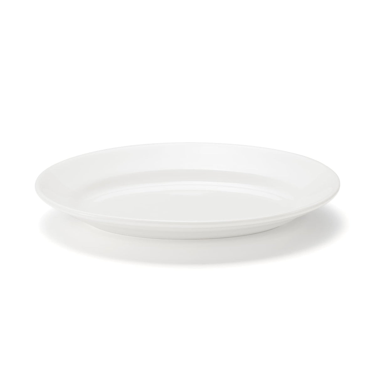 日本代購｜無印良品 餐盤 - 磁器リムオーバル皿 大｜MUJI