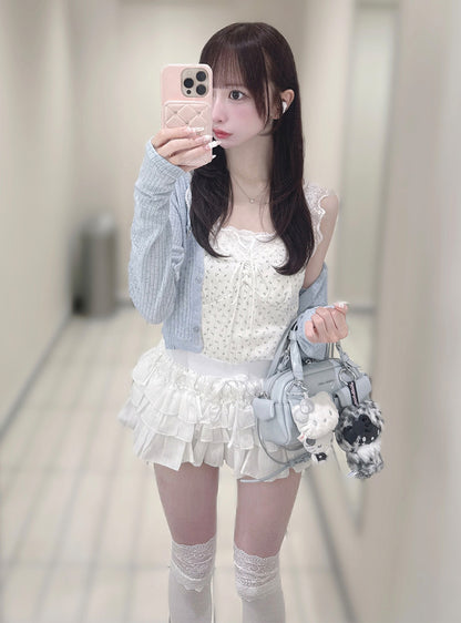 日本代購｜GRL 外套 - 接觸冷感蕾絲短版外套｜GRL
