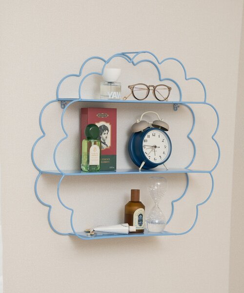 日本代購｜SAHIR SAHIR（サヒール） インテリア 新色追加！「SAHIR サヒール」Wall shelf flower【ブルー系その他 / 0】｜ZOZOTOWN