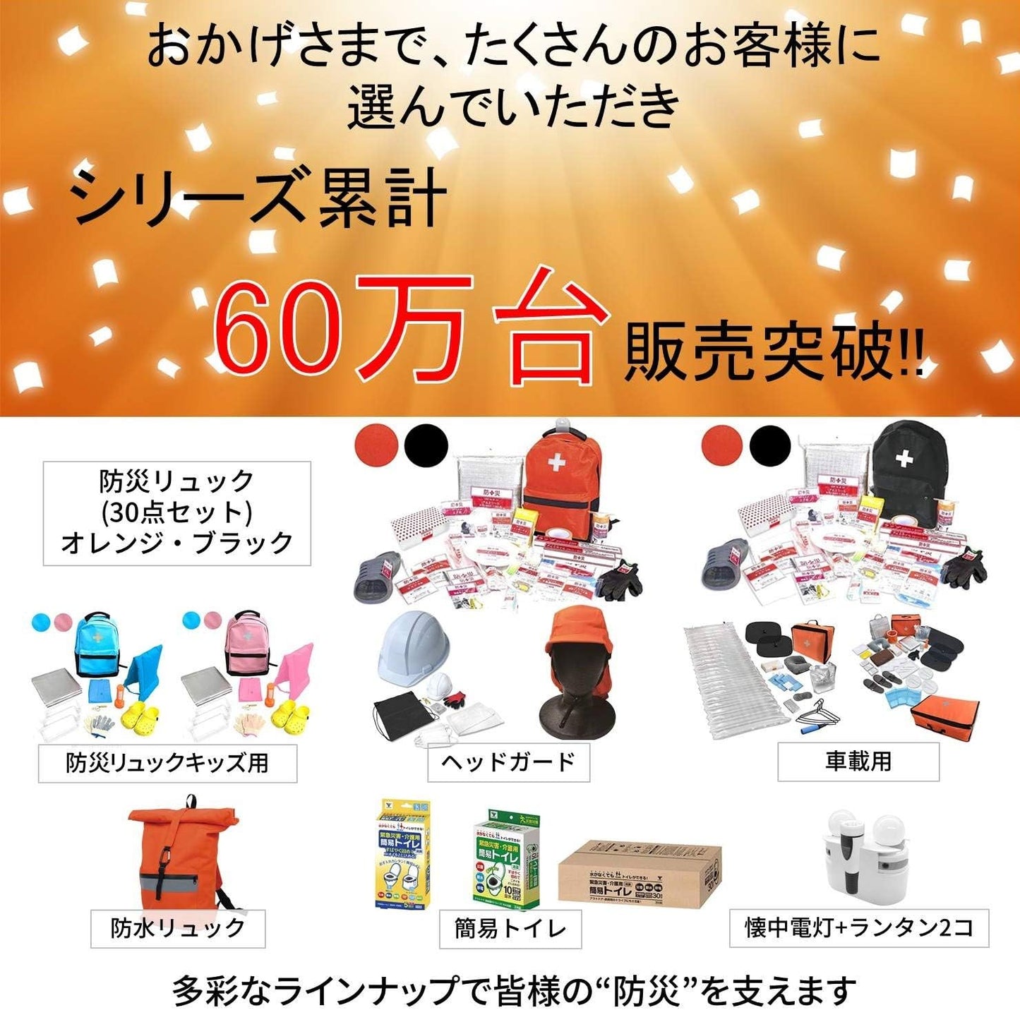 日本代購｜山善 防災用品 - 非常用持出袋 車載簡易避難套裝｜Amazon JP
