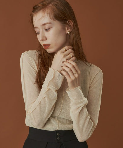 日本代購｜hinari T恤 - tシャツ チュールシアータートル 女款｜ZOZOTOWN