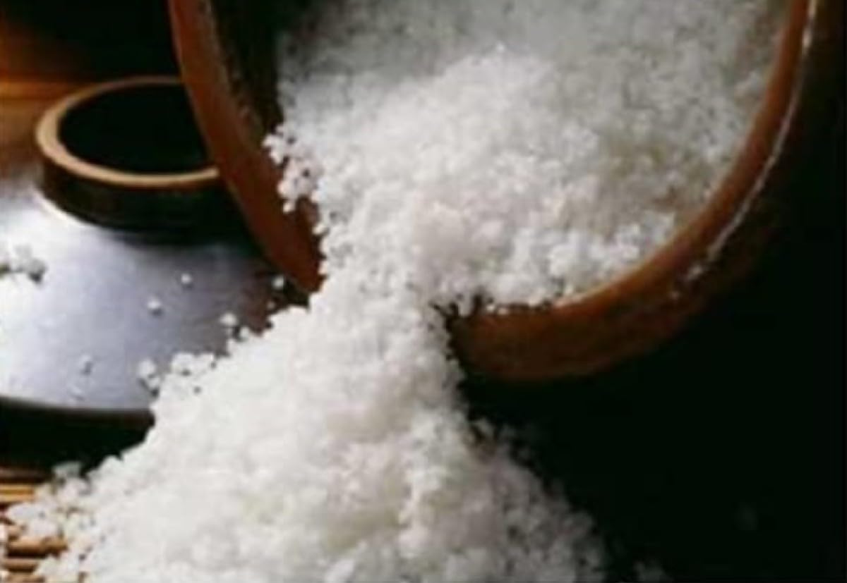 日本代購｜ろく助 Rokusuke White Salt 4.6 oz (130 g)｜Amazon JP