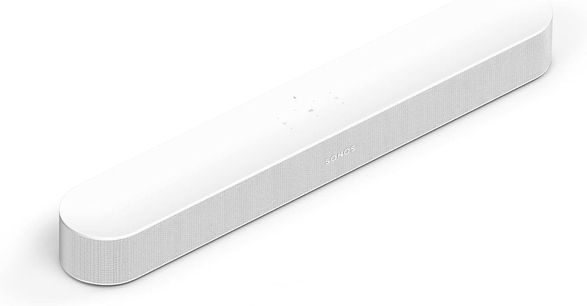 日本代購｜Sonos 【支持Dolby Atmos的条形音箱和迷你低音炮套装】Sonos 声吧 Beam（光束）白色 + 低音炮 Sub Mini（Sub Mini）白色｜Amazon JP
