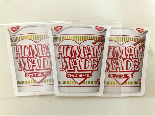 日本代購｜HUMAN MADE 貼紙 - 原創杯麵貼紙 3點｜Mercari