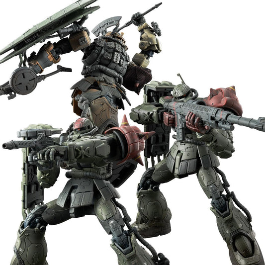 日本代購｜萬代 查布斯、凯尔 模型 - HG 1/144 扎古II F型 查布斯机 & 凯尔机 模型套装｜Amazon JP