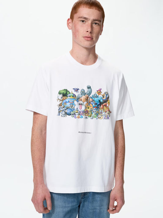 日本代購｜UNIQLO T恤 - ドラゴンクエスト UT 白色 XL T恤｜UNIQLO