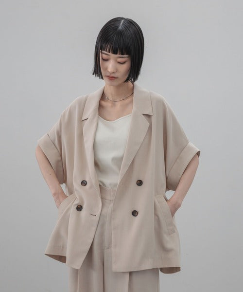 日本代購｜LOWRYS FARM LOWRYS FARM（ローリーズファーム） ジャケット テーラードジャケット バスケットダブルジャケット 637608 レディース【アイボリー / M】｜ZOZOTOWN